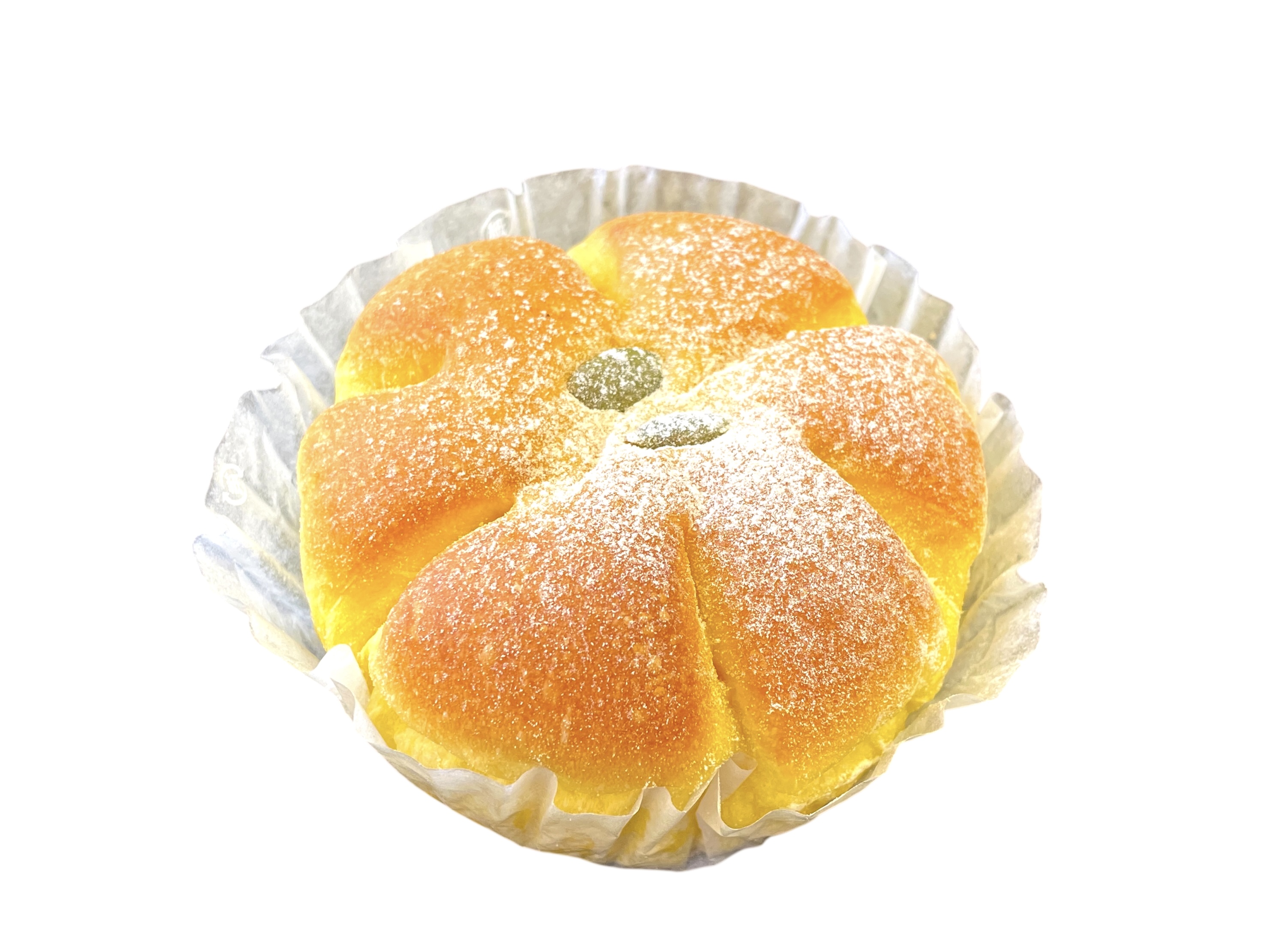 かぼちゃプリンパン