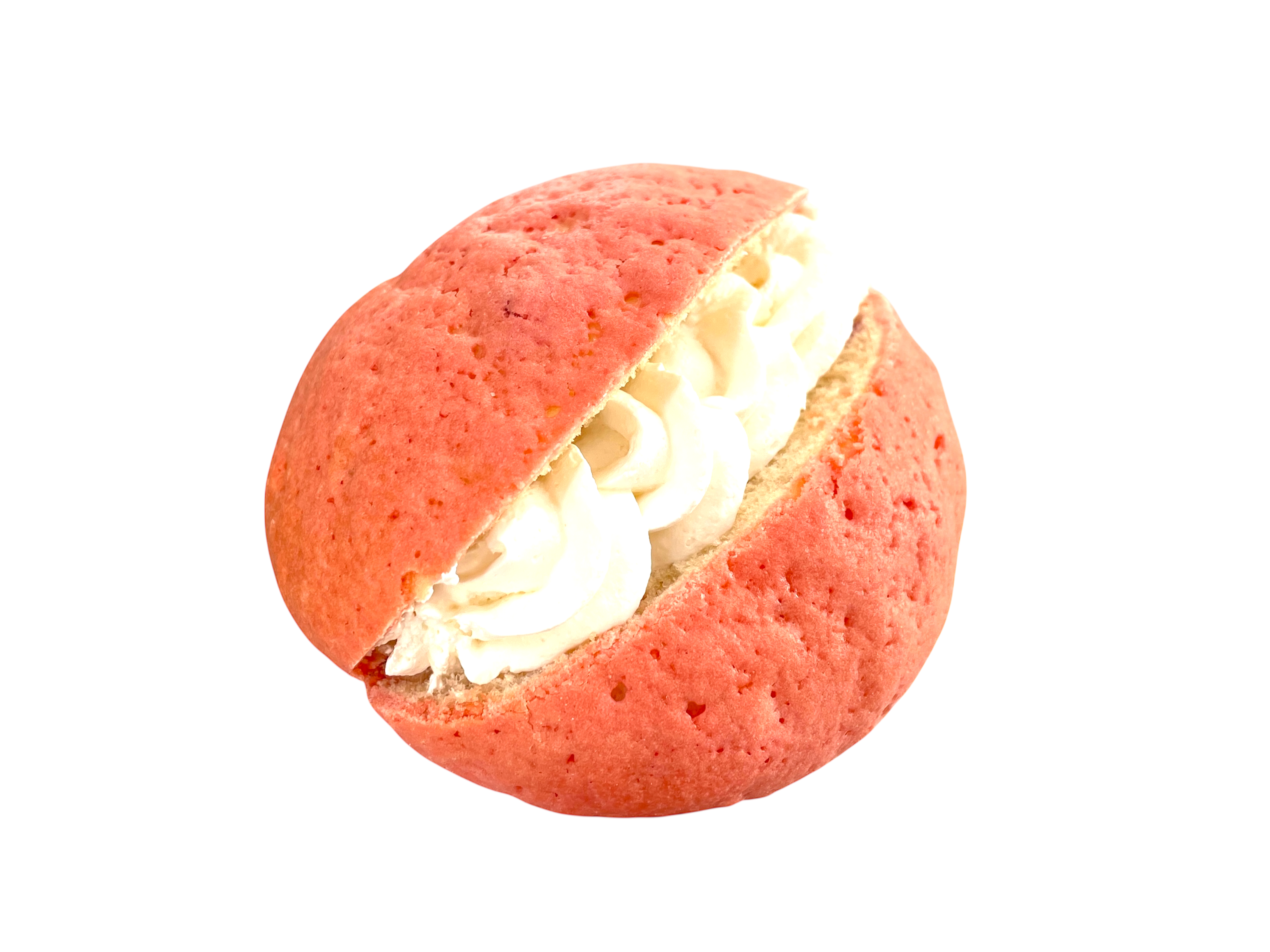 あまおう苺のメロンパン(ホイップ入り)