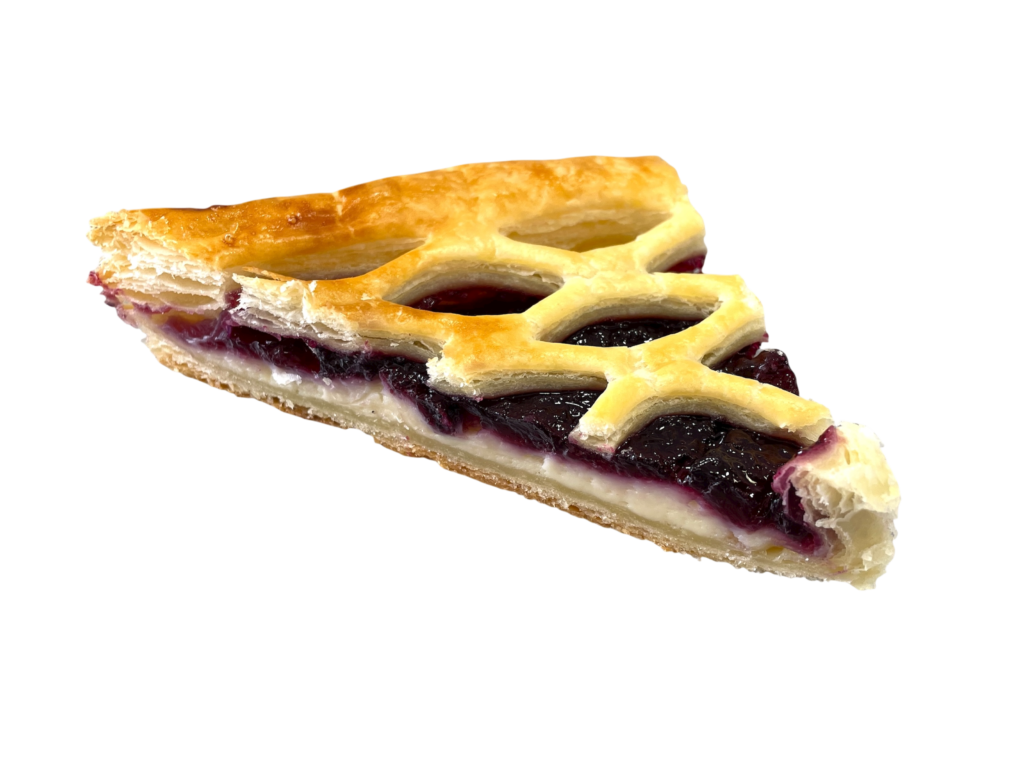 ブルーベリーとチーズのパイ